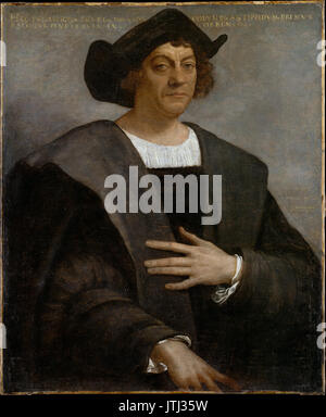 Porträt eines Mannes, sagte Christopher Columbus (ca. 1446 geboren, gestorben 1506) MET DT 369 Stockfoto