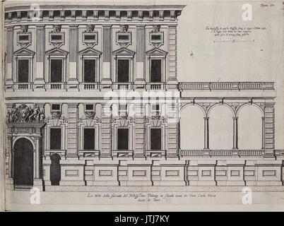Pierre Paul Rubens Palazzi di Genova, Bd. I Figura 67 Stockfoto