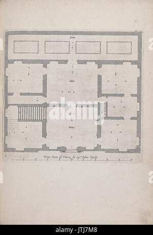 Pierre Paul Rubens Palazzi di Genova, Bd.II Figura 04. Stockfoto