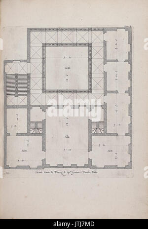 Pierre Paul Rubens Palazzi di Genova, Bd.II Figura 08. Stockfoto