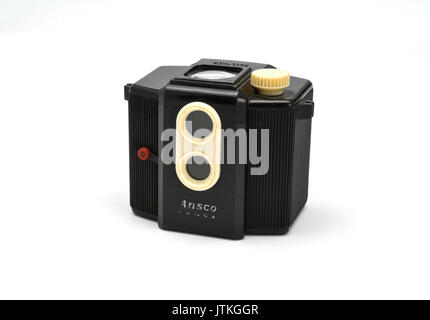 Vintage Ansco Panda Kamera Stockfoto