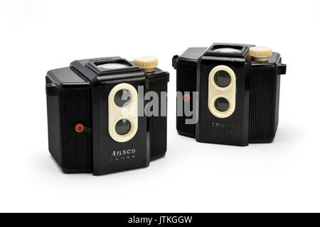 Vintage Ansco Panda Kamera Stockfoto