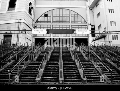 Seltene Bilder des alten Wembley Stadion (Twin Towers) Stockfoto