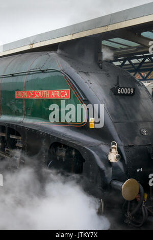 A4 pacific Dampflokomotive "Union von Südafrika" Stockfoto