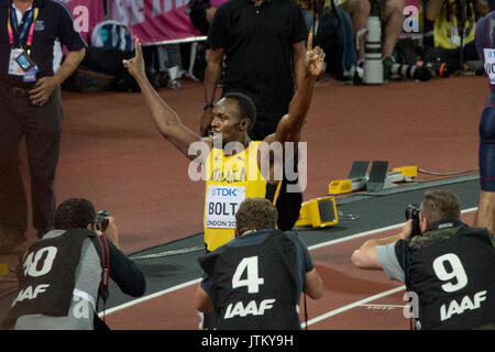 Iaaf Leichtathletik Weltmeisterschaft, London Stadion 2017 Stockfoto