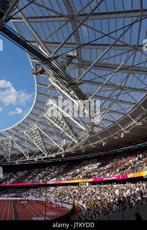 Iaaf Leichtathletik Weltmeisterschaft, London Stadion 2017 Stockfoto