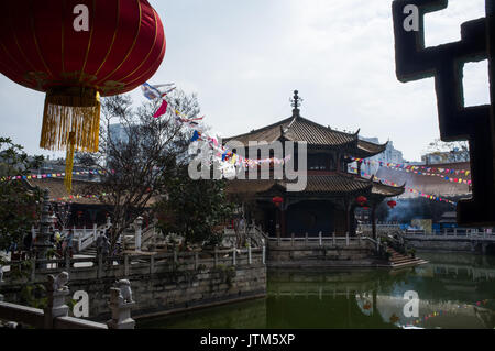 Yuantong-tempel, Kunming, Yunnan, China Stockfoto