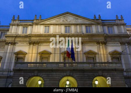 Italien, Lombardei, Mailand, Teatro Alla Scala Stockfoto