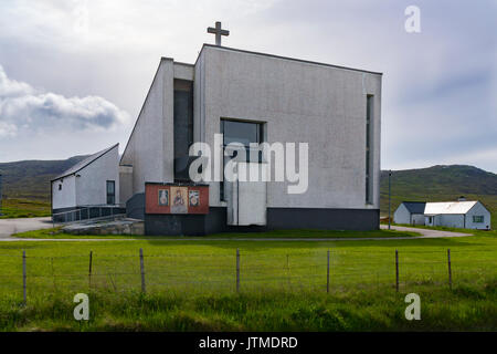 Die Kirche Unserer Lieben Frau der Schmerzen, South Uist. Stockfoto