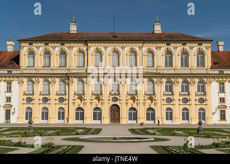 Neues Schloss Schleißheim, Oberschleißheim, Landkreis München, Bayern, Deutschland | Neues Schloss Schleißheim, Oberschleißheim, München, Bayern, Germa Stockfoto