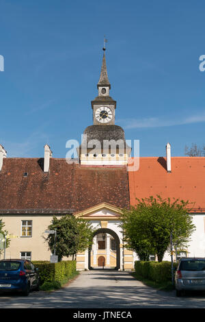 Altes Schloss Schleißheim, Oberschleißheim, Landkreis München, Bayern, Deutschland | Altes Schloss Schleißheim, Oberschleißheim, München, Bayern, Deutsch Stockfoto