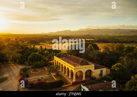 In der Nähe von Valle tun los Ingenios Trinidad von Aussichtsturm Stockfoto