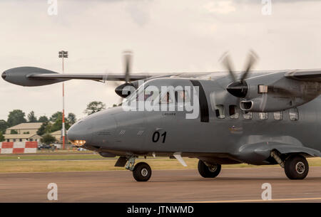 Lassen Sie L-410UVP-E, slowenische Luftwaffe, im Royal International Air Tattoo Stockfoto