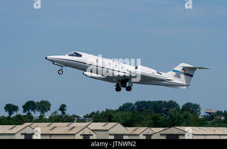 Learjet 35 USAF, 40126 bei der Royal International Air Tattoo Stockfoto