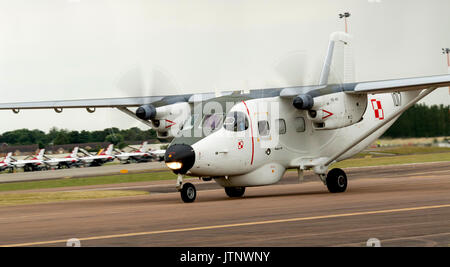 Polnische Navy M28 Bryza auf der Royal International Air Tattoo Stockfoto