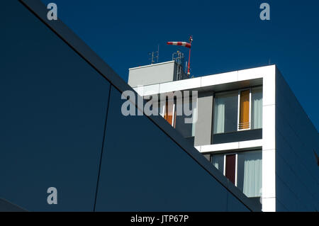 Die Socke auf ein Gebäude Stockfoto