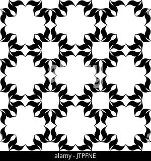 Schwarz / weiß Muster Stock Vektor