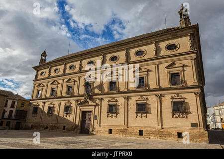 Palast der Ketten genannt De Vázquez de Molina in Ubeda, Andalusien, Spanien Stockfoto