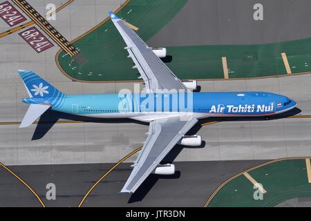 AIR TAHITI NUI AIRBUS A340-300 Stockfoto