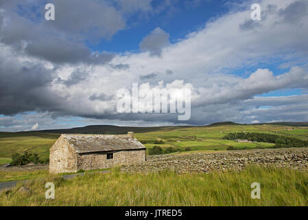 Scheune in Arkengarthdale, Yorkshire Dales National Park, North Yorkshire, England UK Stockfoto