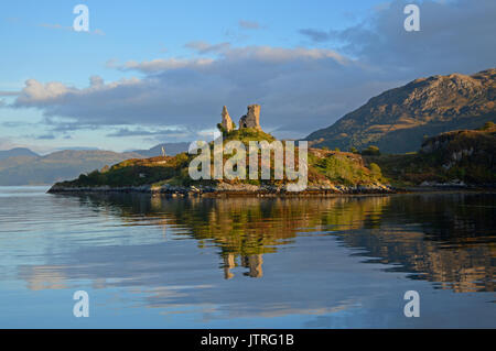 Caisteal Maol Kyleakin Isle of Skye Stockfoto