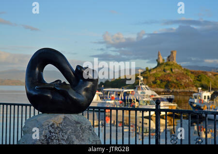 Caisteal Maol Kyleakin Isle of Skye Stockfoto