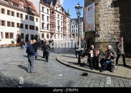 St. Nicholas Kirche, Leipzig, Sachsen Deutschland Stockfoto