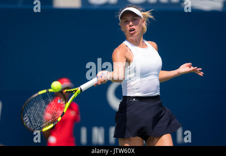 Toronto, Kanada. 10. August 2017. Im Jahr 2017 Rogers Schale WTA Premier 5 Tennis Turnier © Jimmie 48 Fotografie/Alamy leben Nachrichten Stockfoto