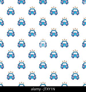 Hochzeit Auto Muster nahtlose Stock Vektor