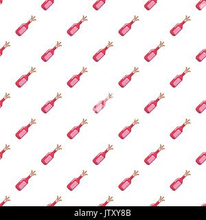 Hochzeit champagne Explosion Muster nahtlose Stock Vektor