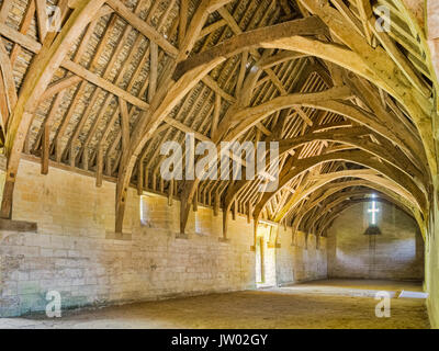 Vom 7. Juli 2017: Bradford on Avon, Somerset, England, Großbritannien - im frühen 14. Jahrhundert als Teil der Manor Farm von Bradford on Avon, die t gehörte gebaut Stockfoto