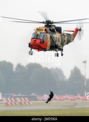 BAF Sea King Mk 48 Hubschrauber Stockfoto