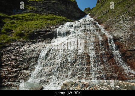 Österreichische Alpen Weitental Kaskade Stockfoto