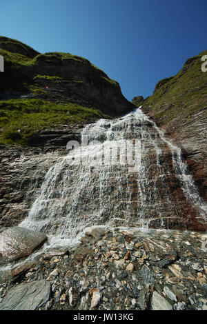 Österreichische Alpen Weitental Kaskade Stockfoto