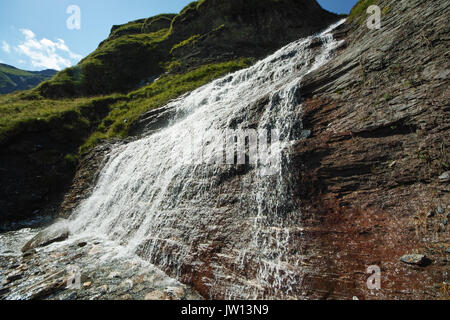 Österreichische Alpen Weitental Kaskade Stockfoto