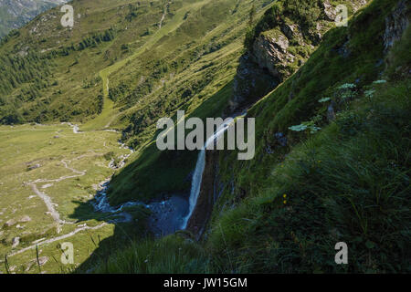 Schleierfall Cascade in Tux, Tirol Stockfoto