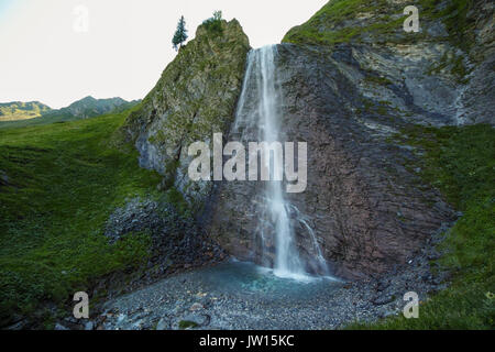 Schleierfall Cascade in Tux, Tirol Stockfoto