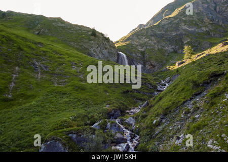 Schleierfall Cascade in Tux, Tirol Stockfoto