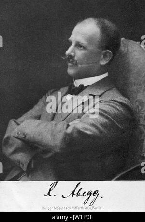 Richard Abegg Stockfoto