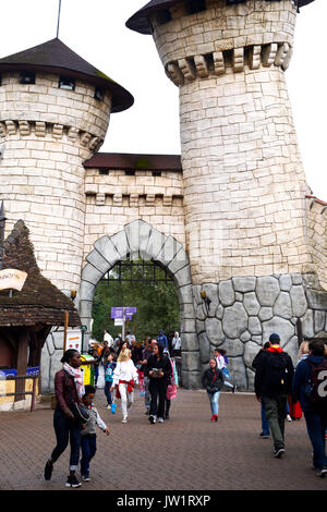 Parc Asterix, Freizeitparks, Frankreich Stockfoto