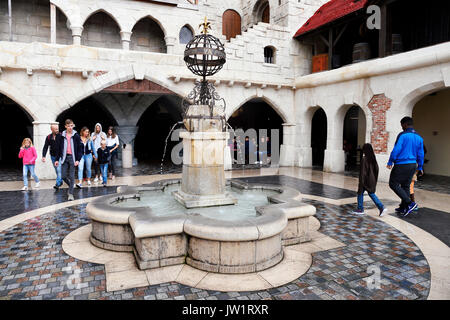 Parc Asterix, Freizeitparks, Frankreich Stockfoto