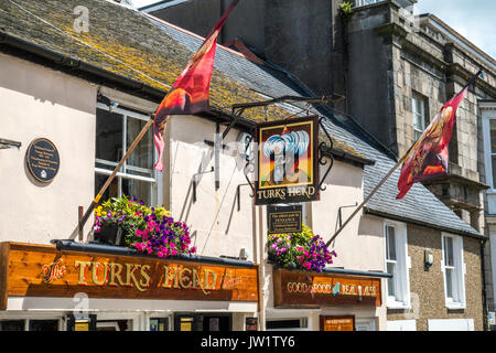 Tutks Head Pub in Penzance, Cornwall, England, Großbritannien. Stockfoto