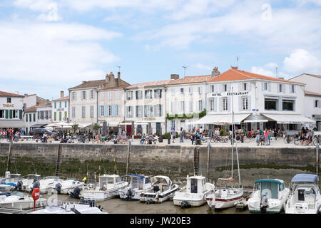 La Couarde-sur-Mer, Ile De Re. Poitou-Charentes, Frankreich. Stockfoto