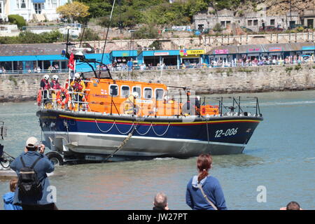 Air Sea Rescue in Llandudno an der Promenade Stockfoto