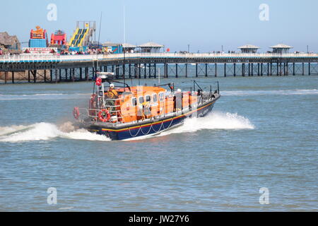 Air Sea Rescue in Llandudno an der Promenade Stockfoto
