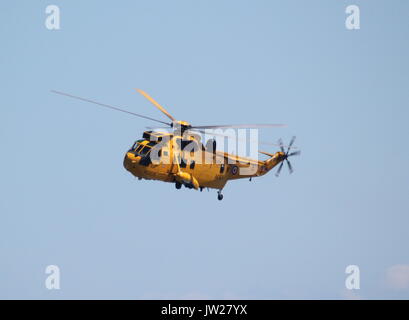 Air Sea Rescue in Llandudno an der Promenade Stockfoto