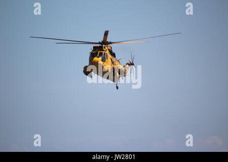 Air Sea Rescue in Llandudno an der Promenade Stockfoto