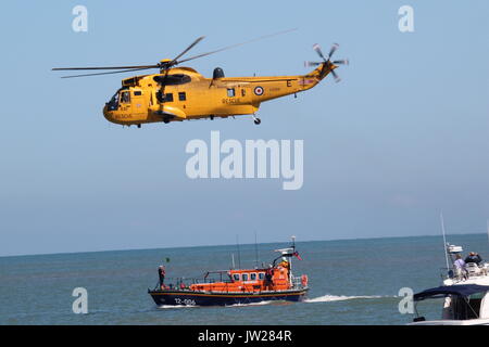 Air Sea Rescue in Llandudno an der Promenade Stockfoto