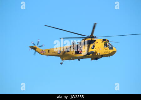 Air Sea Rescue in Llandudno an der Promenade Stockfoto