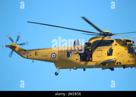 Air Sea Rescue in Llandudno an der Promenade Stockfoto